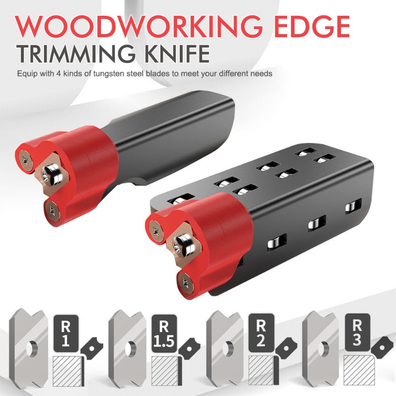 Woodworking Edge Corner Planer - Conjunto de Ferramentas Manuais para Acabamento