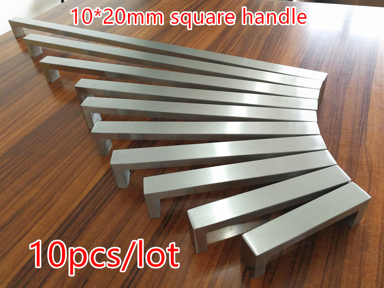Woodworking Quotes - 10 pçs/lote 10*20mm Quadrado Bar maçaneta