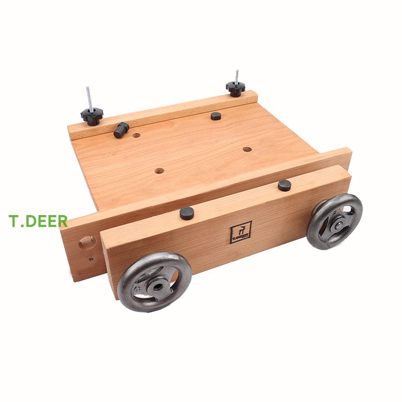 Woodworking Bench Vise - Mini bancada portátil completa de madeira