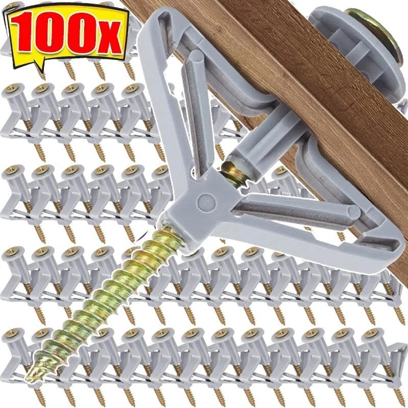 Woodworking Hatchet - 100 PEÇAS/50 CONJUNTOS Buchas Borboleta com