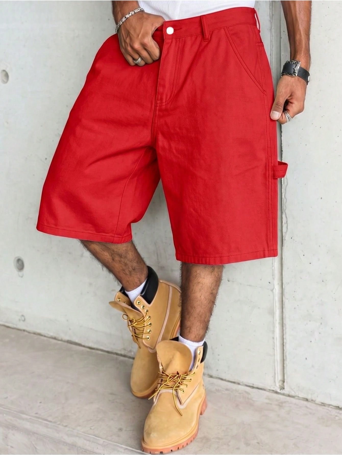 Bermuda de Trabalho Masculina  - Woodworking Overalls avaliação e preço