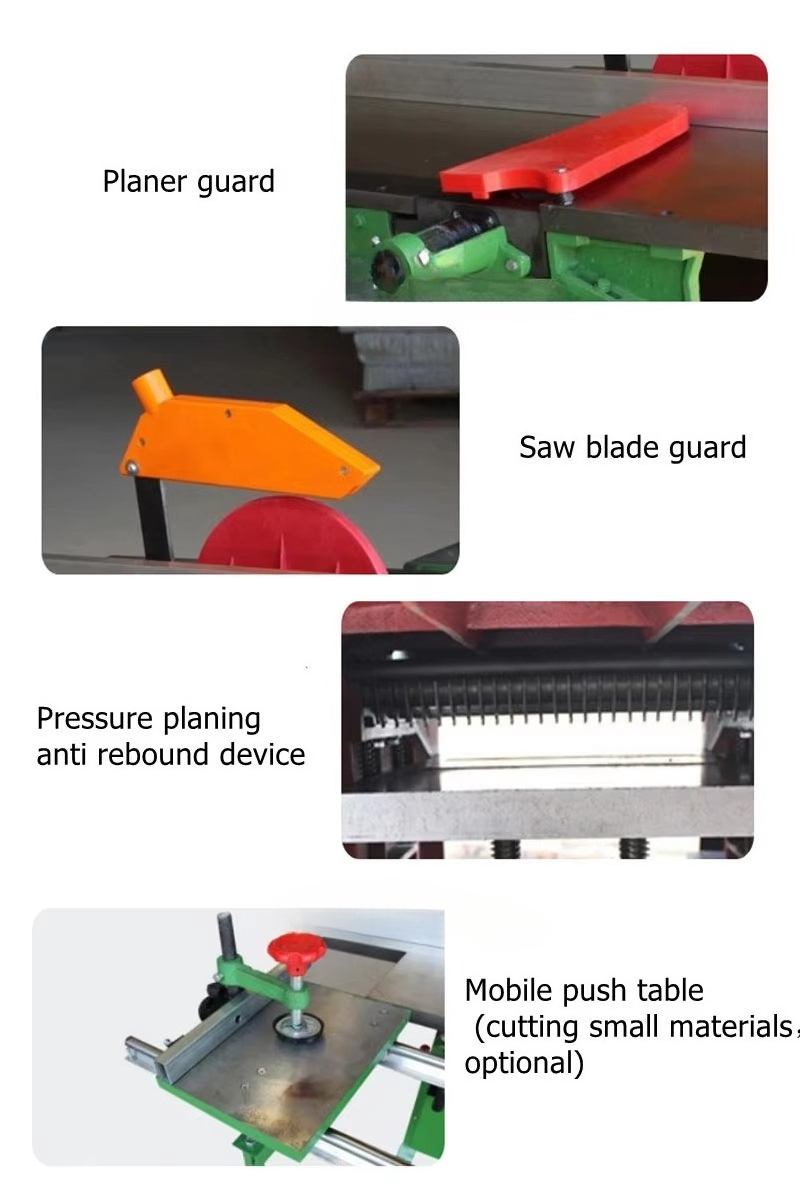 Máquina multifuncional de plan - Woodworking Boards avaliação e preço