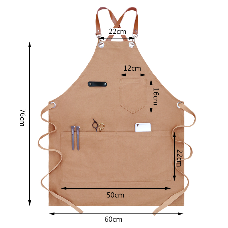 Avental de lona espessada durá - Woodworking Overalls avaliação e preço
