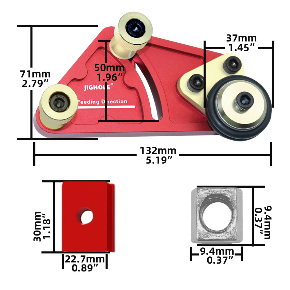 1 par de guias de precisão de  - Woodworking Boards avaliação e preço