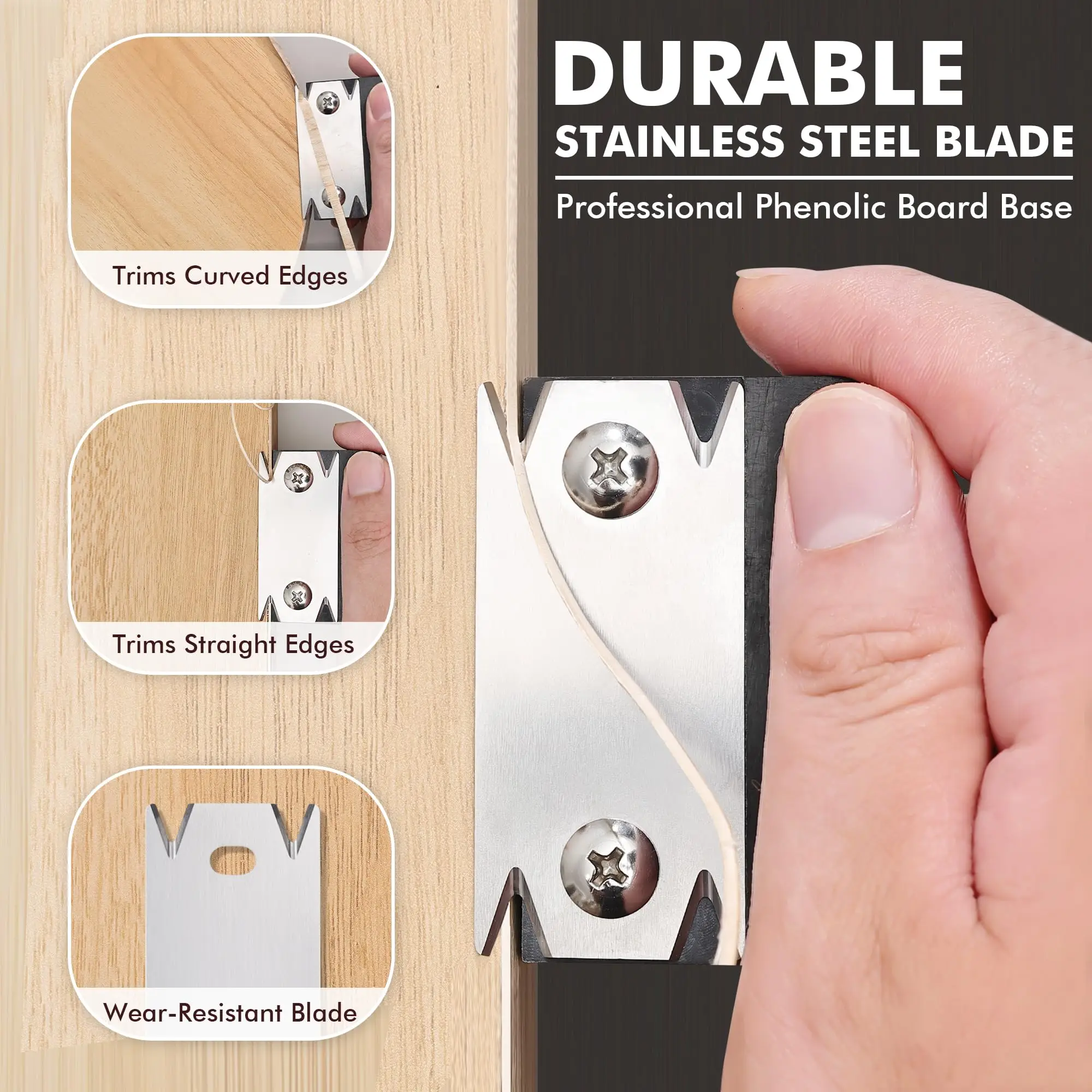 Aparador de madeira chanfradur - Woodworking Edge Corner Planer avaliação e preço