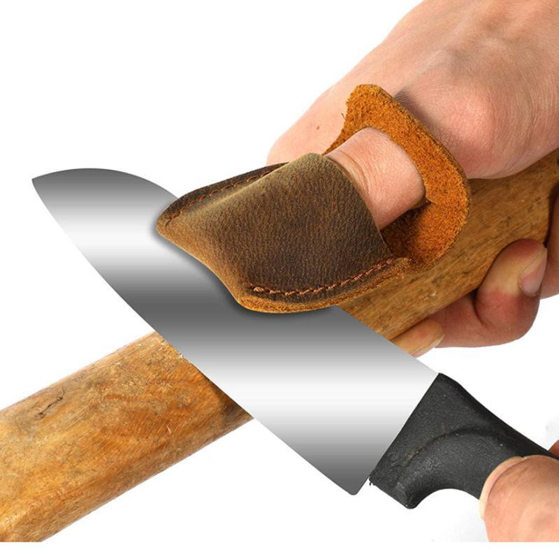 Novo Protetor de Dedo em Couro - Woodworking Kitchen Projects avaliação e preço