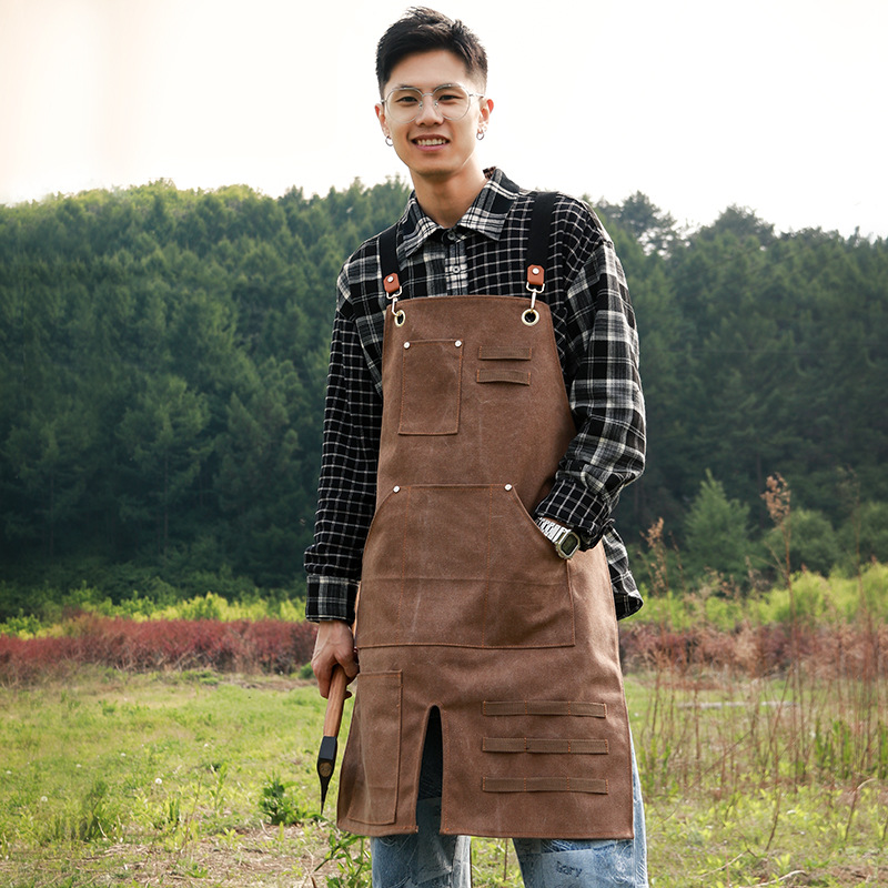 Avental longo à prova d'água o - Woodworking Overalls avaliação e preço