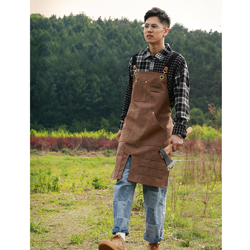 Avental longo à prova d'água o - Woodworking Overalls avaliação e preço